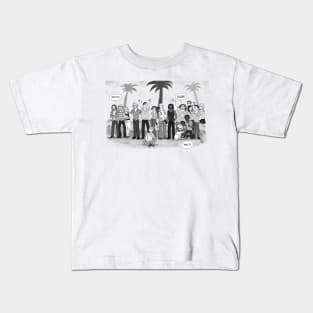 Lost cast portrait Kids T-Shirt